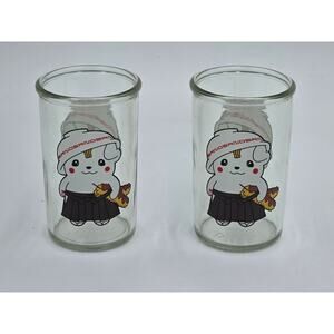 Kaika Sanomaru Sake Cups Glass Set Japan Collectible